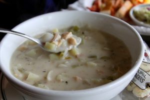 New England Roasted Corn and Clam Chowder