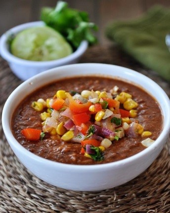 Baja Black Bean Soup
