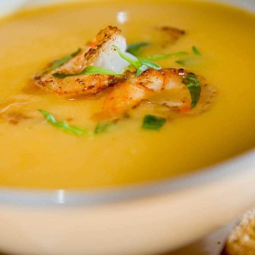 Reduced Sodium/Fat Pumpkin & Shrimp Bisque – RC Fine Foods