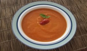 Roasted Tomato and Red Bell Pepper Bisque