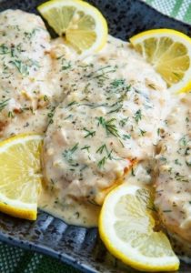 Chicken with Lemon Dill Sauce
