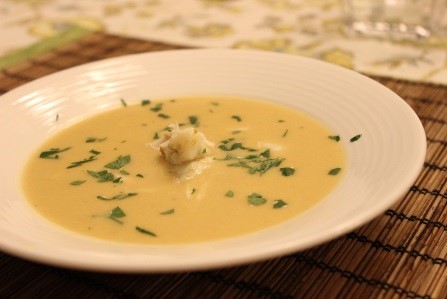 Curried Crab and Potato Soup