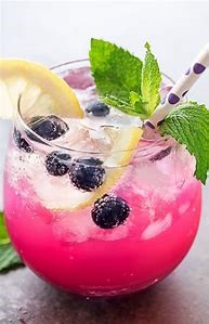 Blueberry and Pineapple Agua Fresca